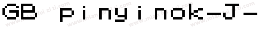 GB pinyinok-J字体转换